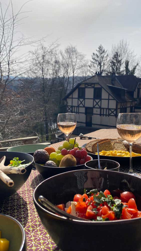 Terras tuin boven
